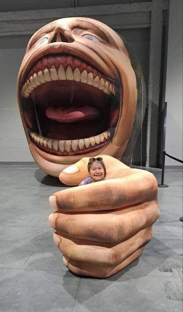 3. You're going to be swallowed