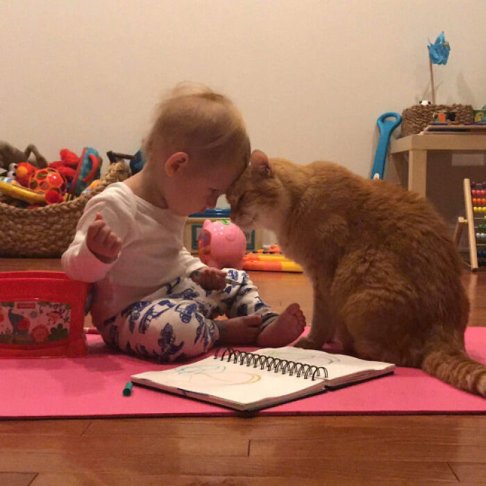 21. We've bonded now, little human