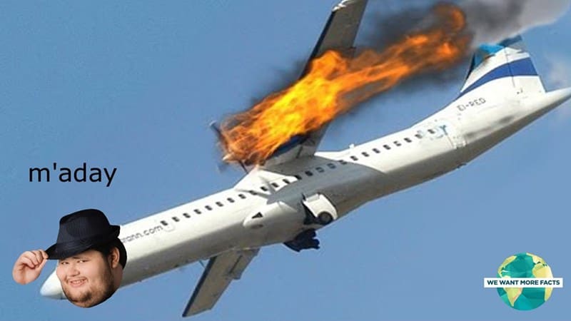 "When the plane is too dank."