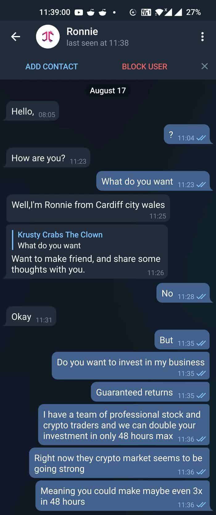 19. "When You Just Know So You Reverse The Roles"