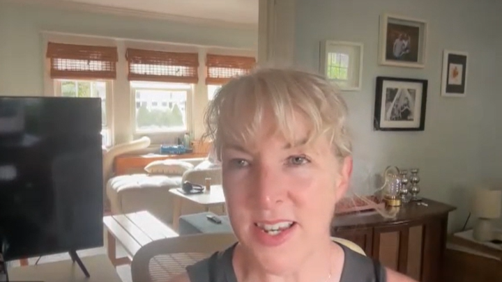 Nancy Doherty from Massachusetts talked after health officials shut down her son's ice cream stand.