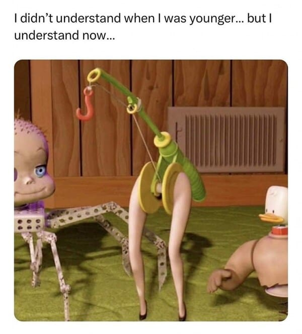 38. Why was this in a children's movie?