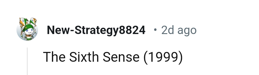 3. The Sixth Sense Movie