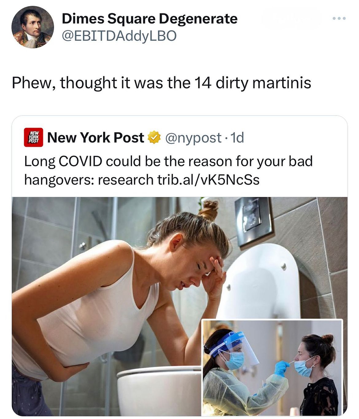 At this point, they blame COVID for everything.