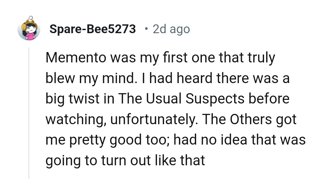 13. The Momento Movie