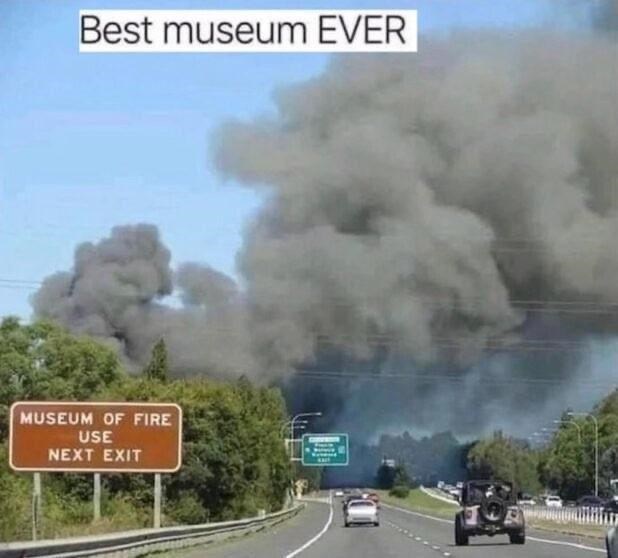 44. Is it always on fire, though?