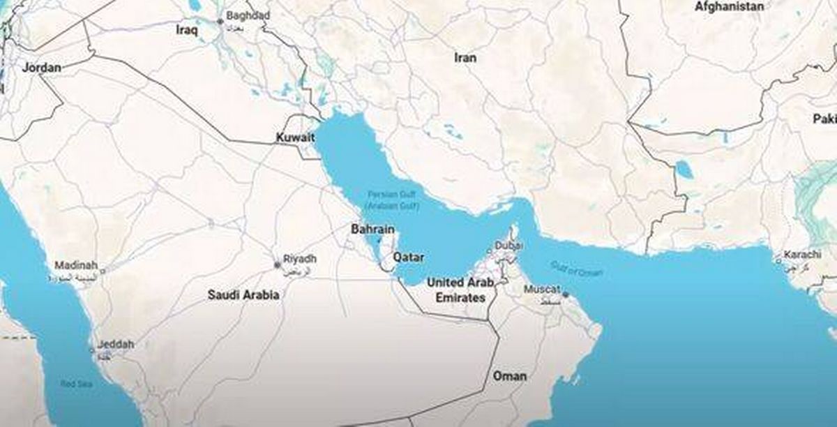 Gabriel is not impressed with the Persian Gulf