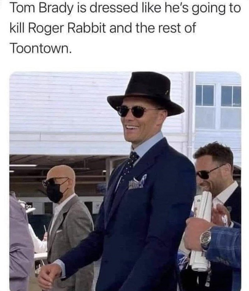 2. Toontown called, they want their detective back