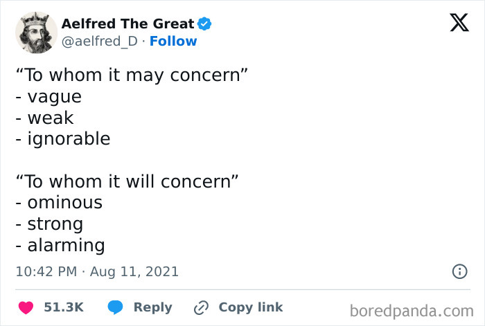 5. Opt for the ominous one