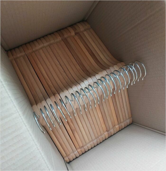 "Coat Hangers in a Box"