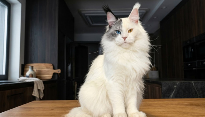 Does eye color affect a Maine Coon’s vision?