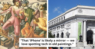 Eagle-Eyed Viewers Spot 'iPhone' in 1937 Artwork