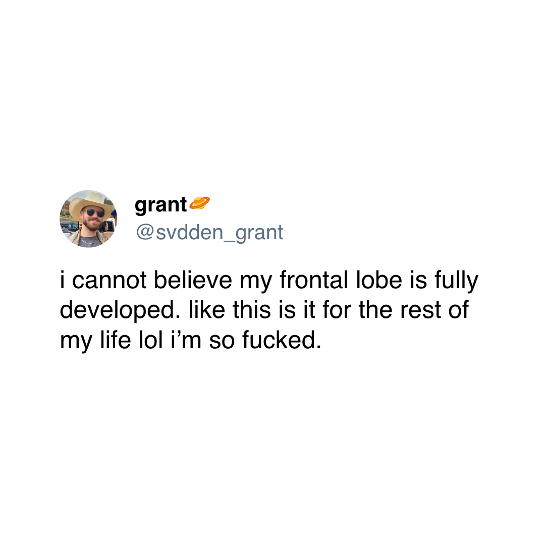 That moment you realize adulthood is just an endless software update with no new features