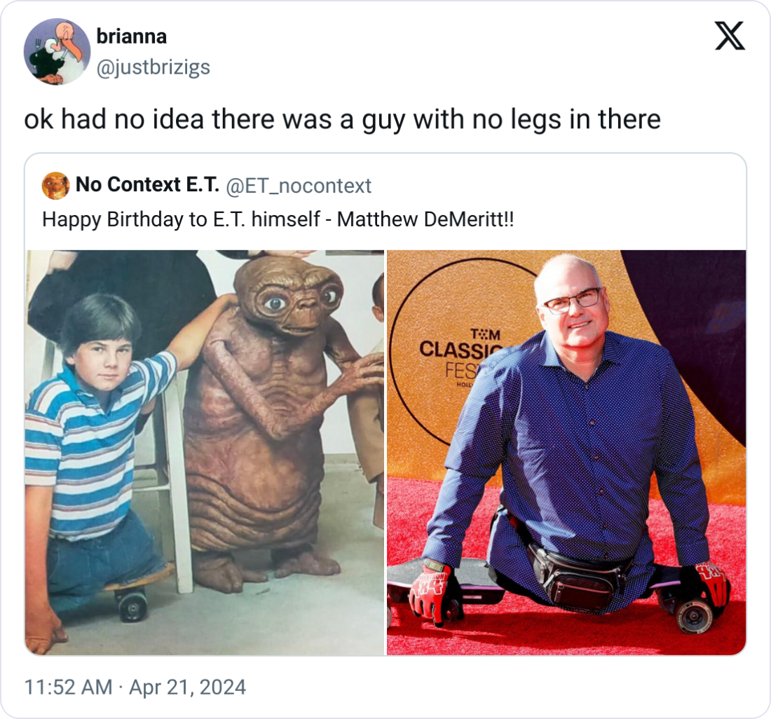 16. The guy with no legs