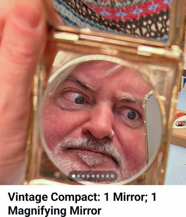 46. The best way to sell a mirror: