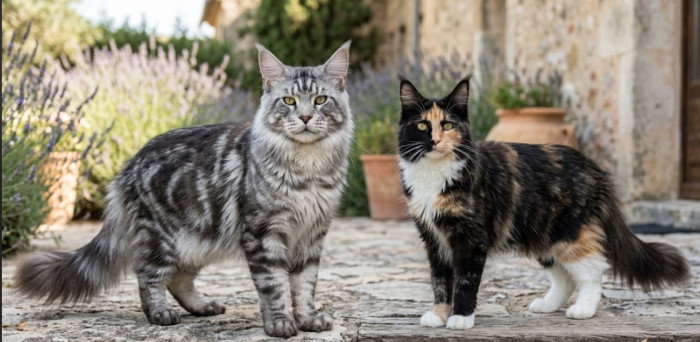 Why do Maine Coons look even bigger than they weigh?