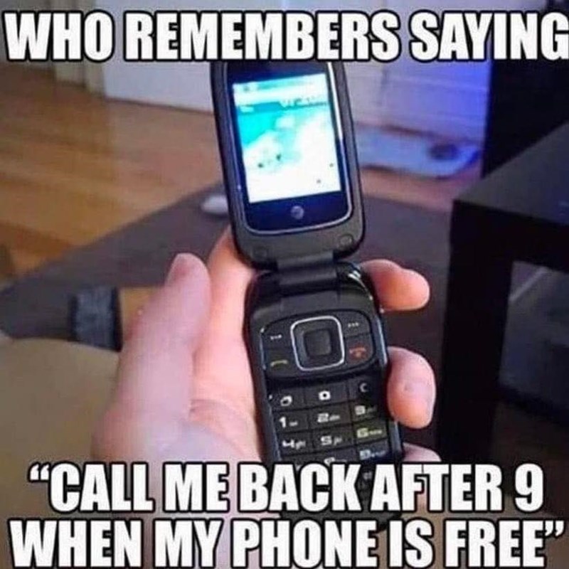 11. Call me back after nine
