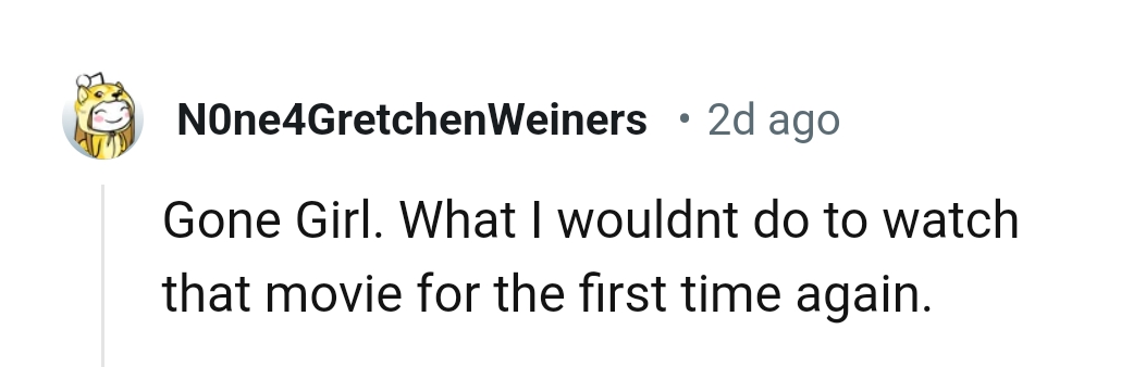 17. The Gone Girl Movie