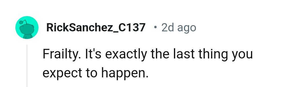 28. The Frailty Movie