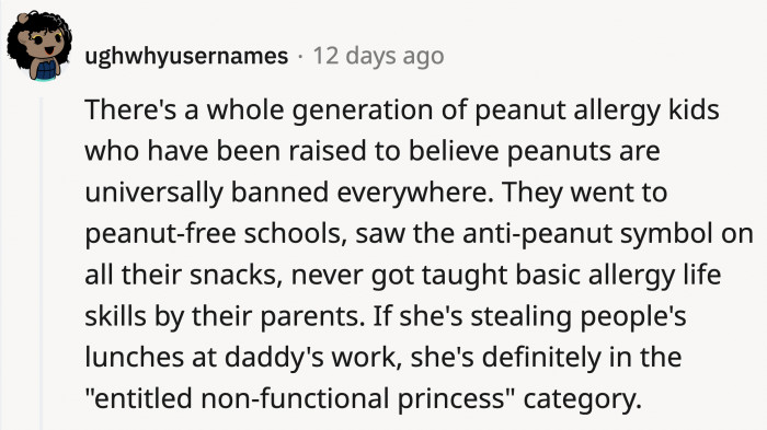 One of the Redditors recalled that there are people who have been brought up this way