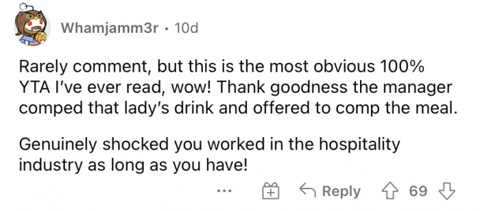 "The most obvious 100% YTA I've ever read."