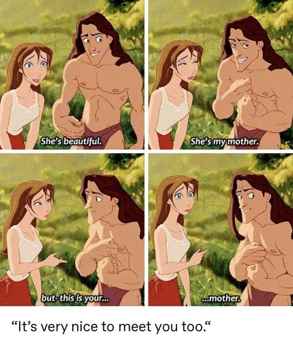 24. This is how you make a great first impression on your partner's parents.