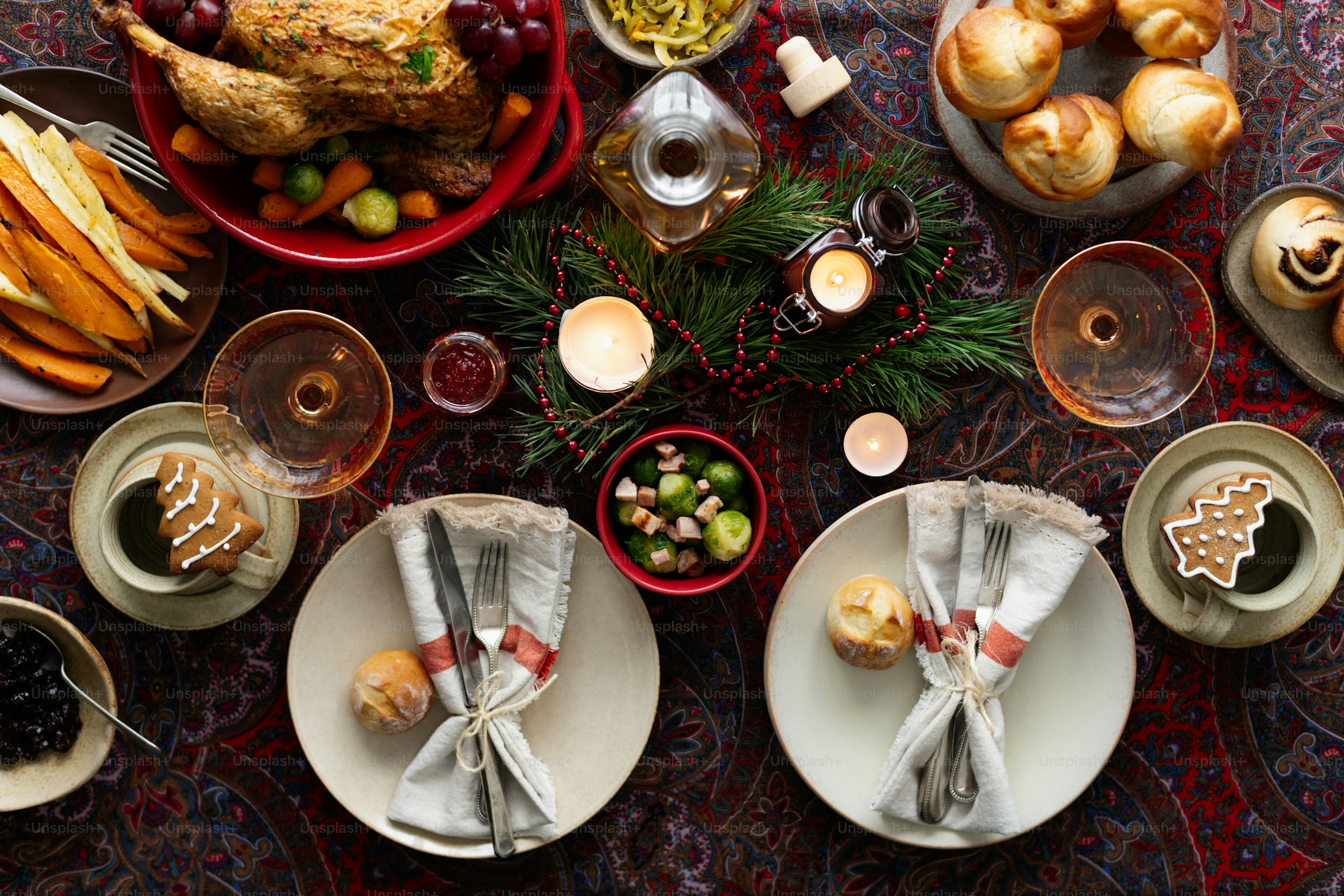 Enhance your Christmas get-together with visually appealing and fresh meals.