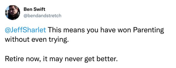 True