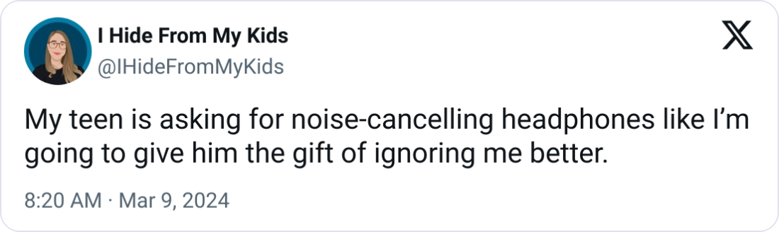 Of course, he'll never get them