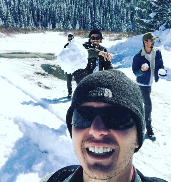 5. “Never Take A Selfie During A Snowball Fight”