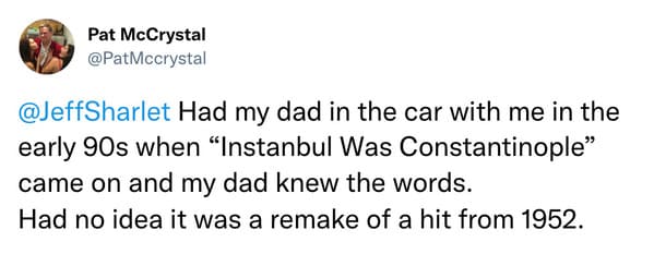 A remake of a 50s hit