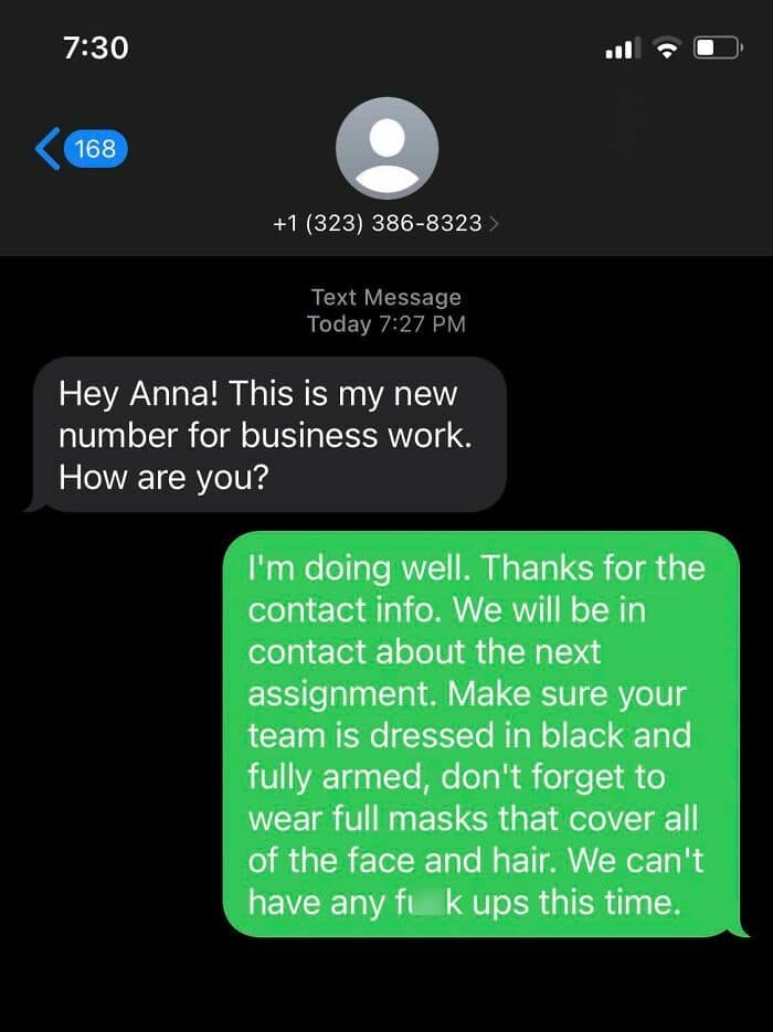 2. "Still Getting Those Random Messages. How Do You Deal With Yours?"