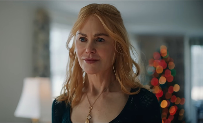 Nicole Kidman, casually staring into your soul. Merry Babygirl Christmas!