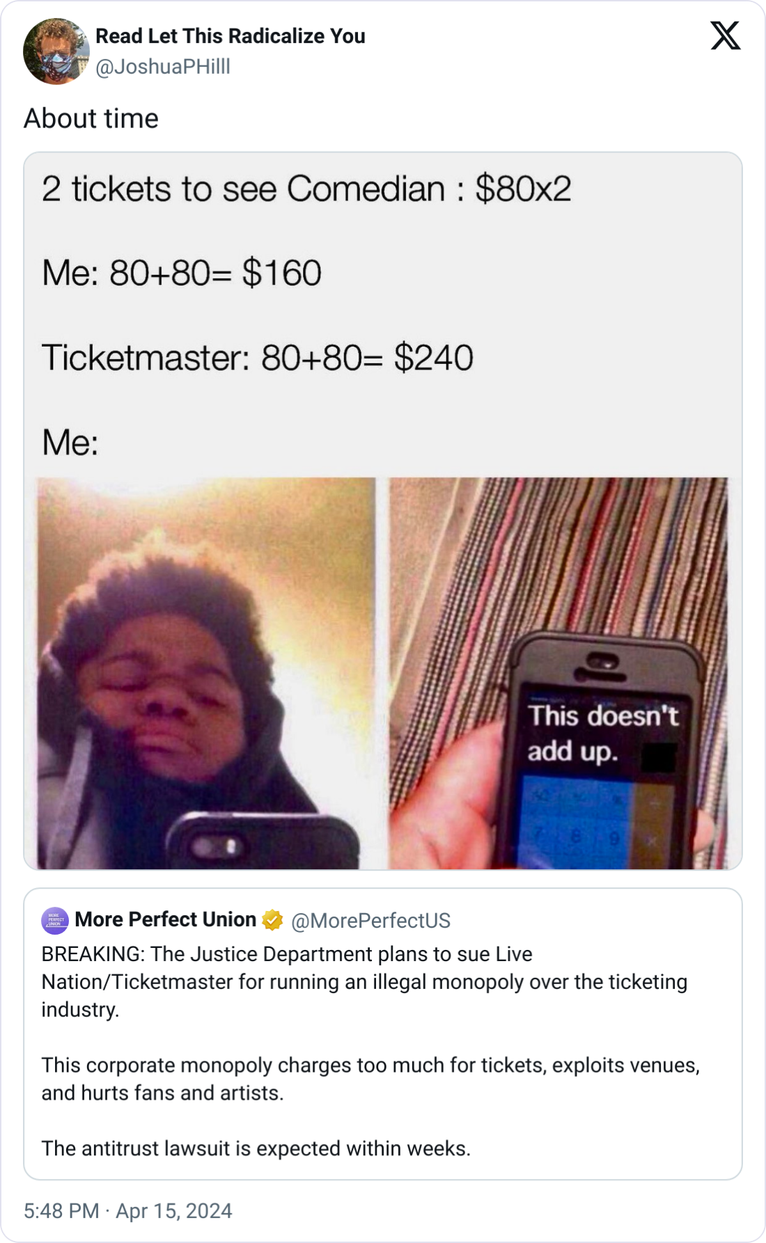 You’ve got some explaining to do, Ticketmaster