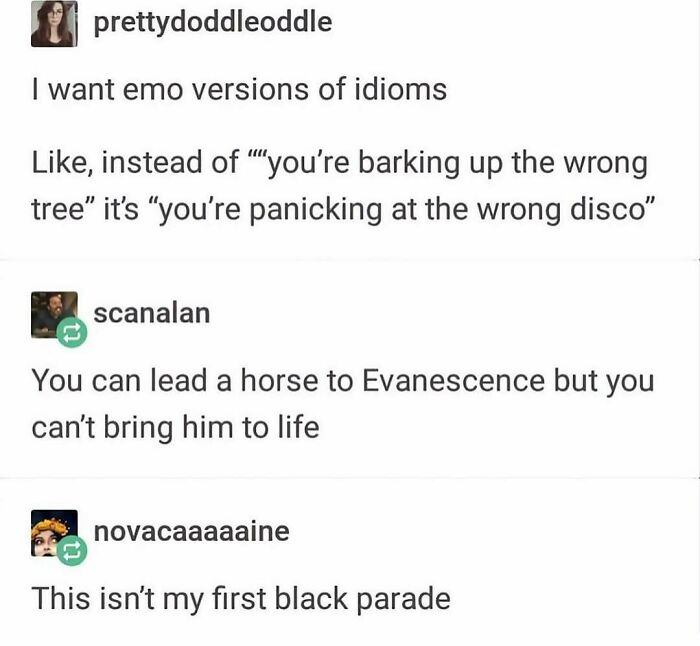 6. Not my first black parade