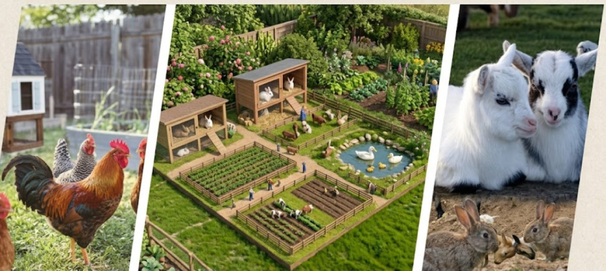 Best Backyard Farm Animals for Small Properties