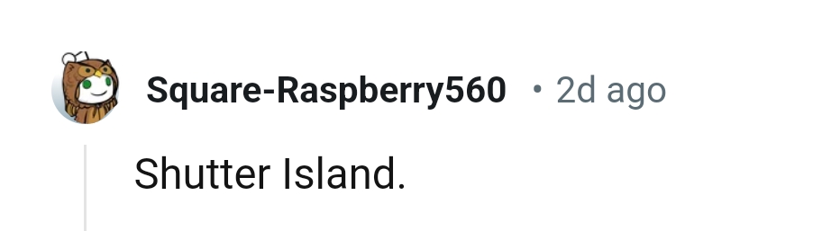 30. The Shutter Island Movie