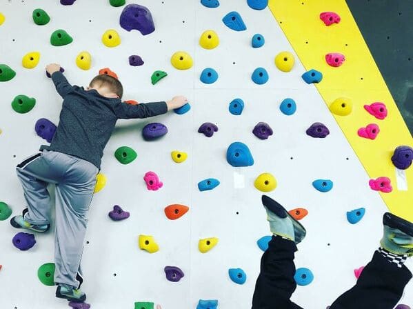 4. “Took My Kids Rock Climbing Today”