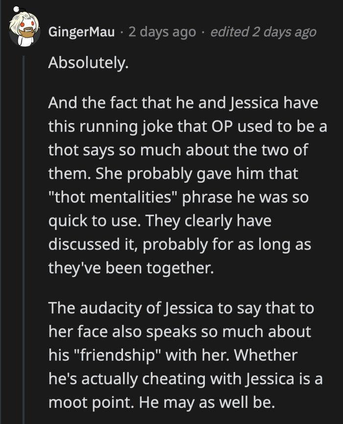 OP should stay far away from people like Mike and his friends. They aren't the kind of friends that will enrich her life.