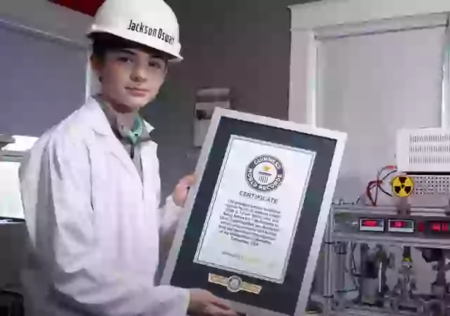 At just 12 years old, Jackson set a Guinness World Record.