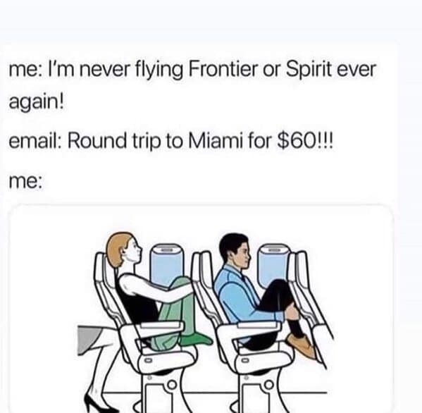 16. "How quickly we forget when those flight deals hit the inbox!"
