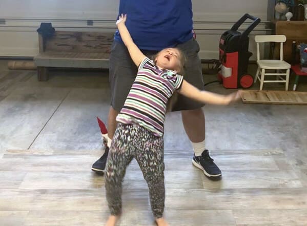 20. “My Daughter Stepping On A LEGO”