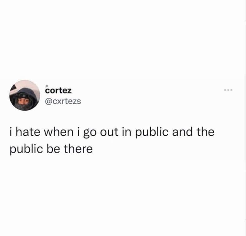 Is it just me, or is the public getting a little too... public?