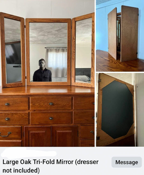 32. Michael Myers' side hustle.