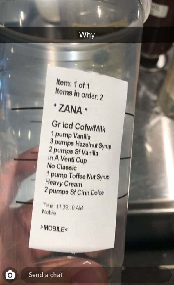 2. "Why should this be asked every time someone orders?"