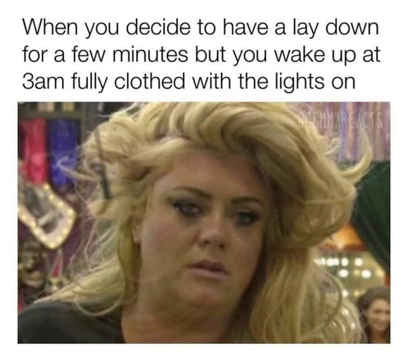 47. You don't know when you suddenly drift