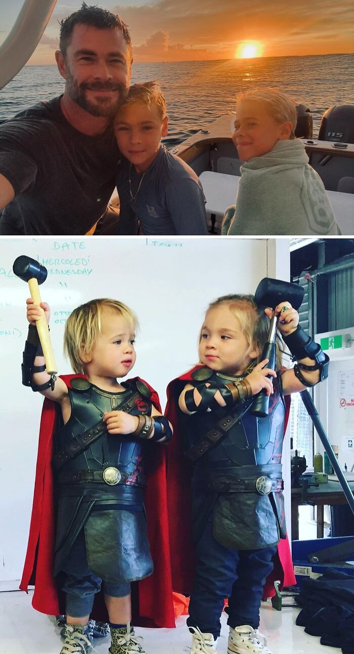Tristan And Sasha Hemsworth