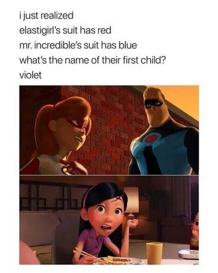 "How Violet Got Her Name"