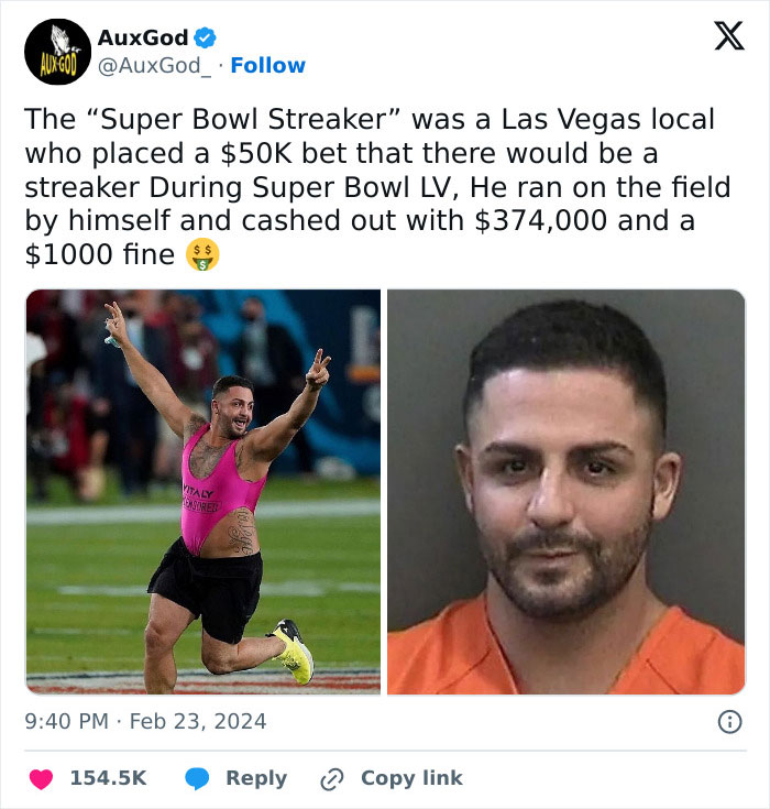 39. Super Bowl Streaker