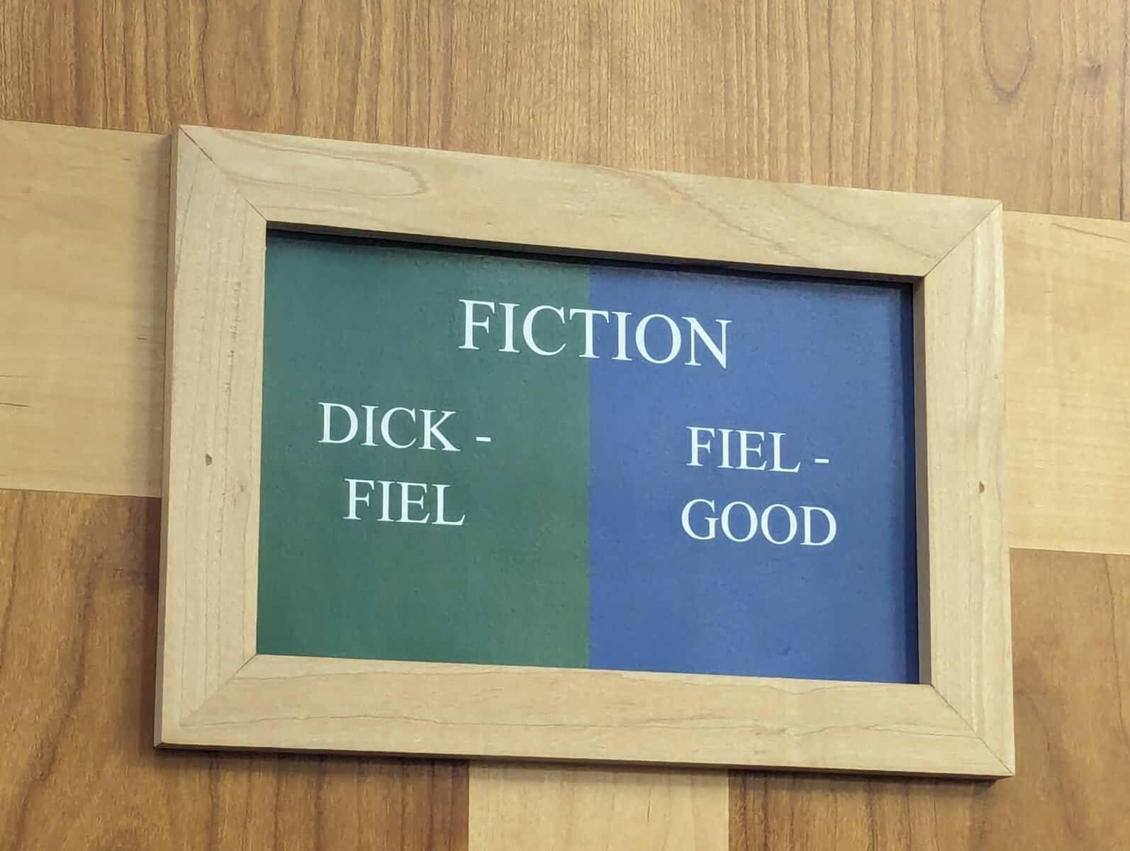 "My friend saw this at our small-town library."